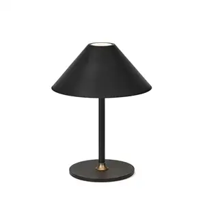 Halo Design - Bordlampe (ude eller inde) - Hygge - Sort