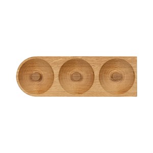 We Do Wood - Solid Hook, 3 Hooks, Oak