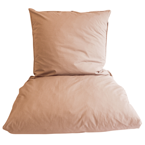 Omhu - Sengelinned - Percale, nude - 140x200 cm.