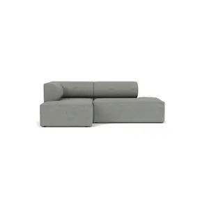 Audo Copenhagen - Eave 86, 2-Seater, Configuration 7, Upholstered With PC3T, EU - HR Foam, 0012 (Blue), Safire, Safire, Sahco, Kvadrat