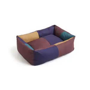 Hay - Hundekurv - Dogs bed - Burgundy, Grøn - Large - 75x96 cm