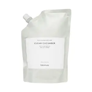 Blomus - Refill Dishwashing Soap, Scent: Clean Cucumber   - SATOMI - White