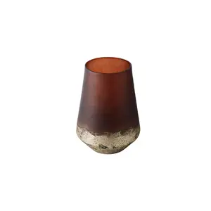 Muubs - Vase Lana 26 - Brown/Gold
