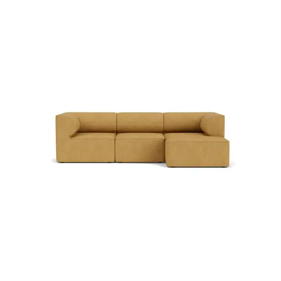 Audo Copenhagen - Eave 86, 3-Seater, Configuration 11, Upholstered With PC2T, EU - HR Foam, 0022 (Orange), Moss, Moss, Sahco, Kvadrat