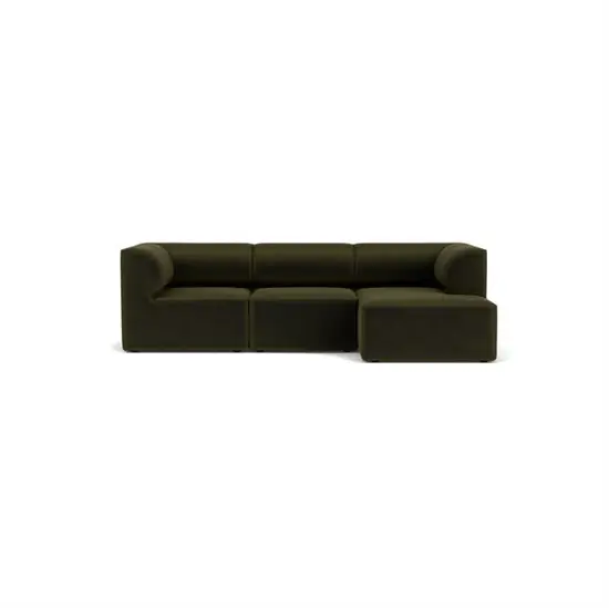 Audo Copenhagen - Eave 86, 3-Seater, Configuration 11, Upholstered With PC1T, EU - HR Foam, 1-3114-035 (Green), Champion, Champion, JAB