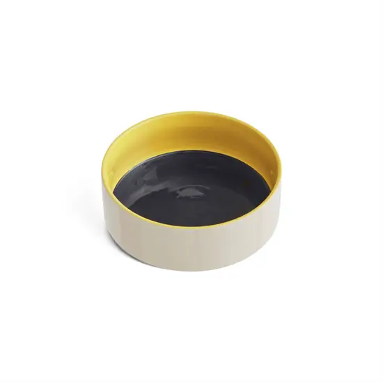 Hay - Hundeskål - Dogs Bowl - Blue, yellow - Large