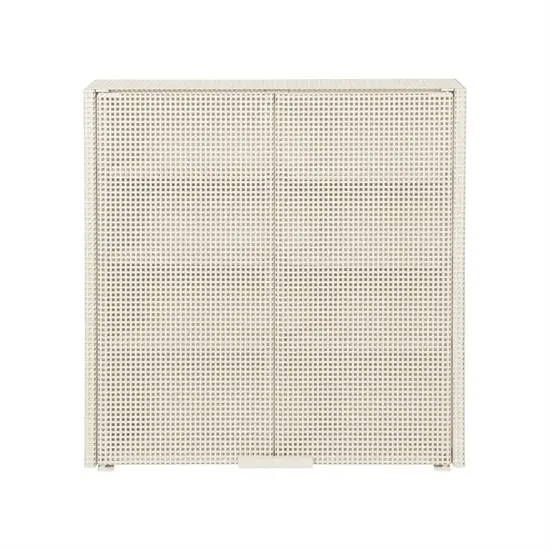 Kristina Dam - Vægskab - Grid Wall Cabinet - Pulverlakeret stål - Beige