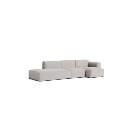 Hay - Mags soft sofa low armrest - Combination 3 - 3 seater - Steelcut trio 616