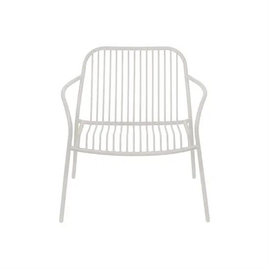 Blomus - Lounge Chair  - YUA WIRE - Silk Grey