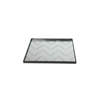 Specktrum bakke - Herringbone tray - Clear - Square 40x40 cm