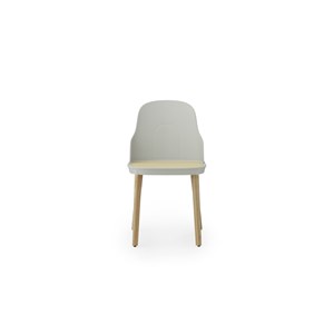 Normann Copenhagen - Allez Stol Molded Wicker Seat Oak  - Warm Grey