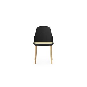 Normann Copenhagen - Allez Stol Molded Wicker Seat Oak  - Black