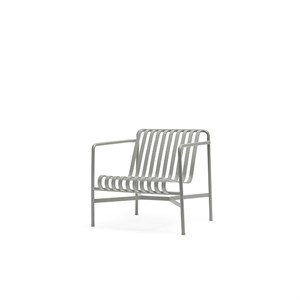 HAY havestol - Palissade lounge Stol - Lav model - Lysegrå - Sky Grey 