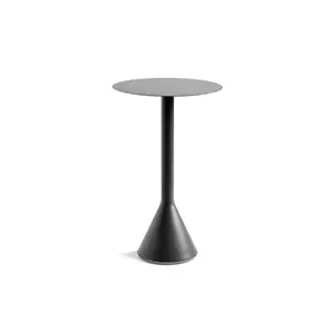 HAY havebord - Palissade Cone Table High - Antracite - Ø: 60 cm