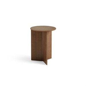 Hay bord - Slit table Wood - High walnut