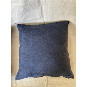 Au Maison - Pude "Linen Oxford" - Blå (45x45 cm)