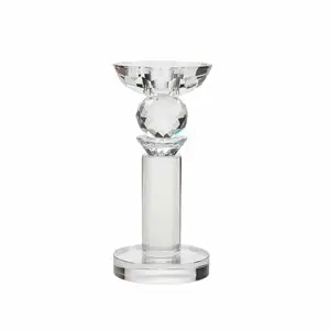 Margit Brandt - Lysestage - Clear - 16 cm