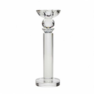 Margit Brandt - Lysestage - Clear - 23,5 cm