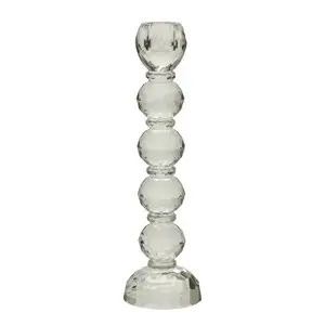 Margit Brandt - Ikonisk Lysestage - Krystal - Clear - H25 cm