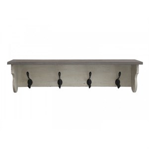 Chic Antique - Hylde med 4 knager