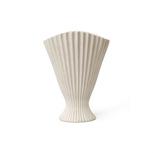 Ferm Living vase - Fountain Vase - Off-White - Creme hvid