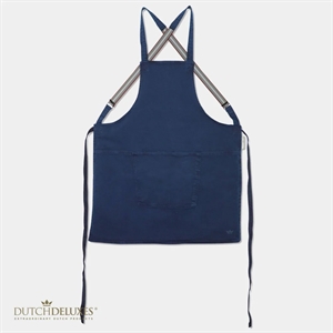 DutchDeluxes - Forklæde - Suspender Style - Denim Blue