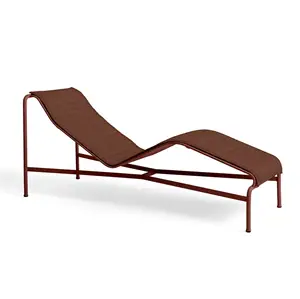 Hay solsenghynde - Palissade hynde til solseng - Rød - Iron red