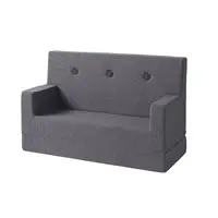 By KlipKlap børnesofa - KK Kids Sofa - Blågrå