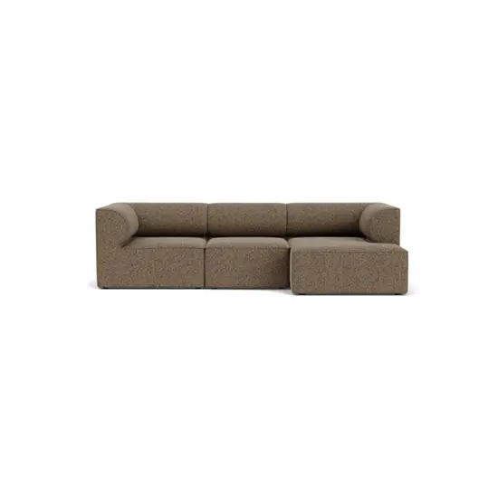 Audo Copenhagen - Eave 96, 3-Seater, Configuration 11, Upholstered With PC3T, EU - HR Foam, 0001 (Black), Safire, Safire, Sahco, Kvadrat