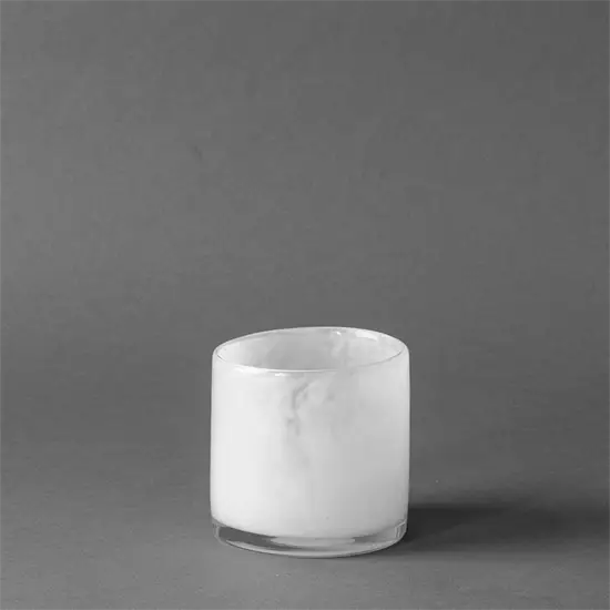 Tell Me More - Lyric candleholder S - white