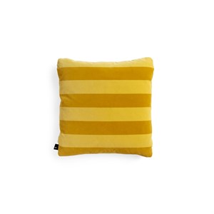 Image of HAY - velourpude - Soft Stripe Cushion - Gul