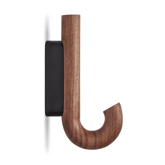 Gejst - Hook mini knage - Walnut Black