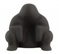 Alessi - Dédé dørstopper - Sort