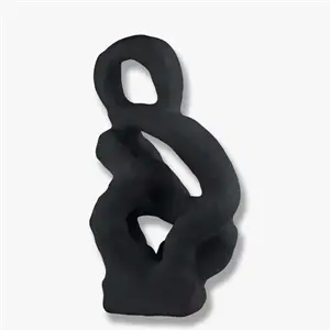 Mette Ditmer - ART PIECE skulptur, sort