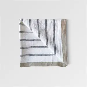 Tell Me More - Maya napkin - navy stripe