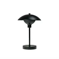 Dyberg Larsen - ROMA genopladelig bordlampe, sort