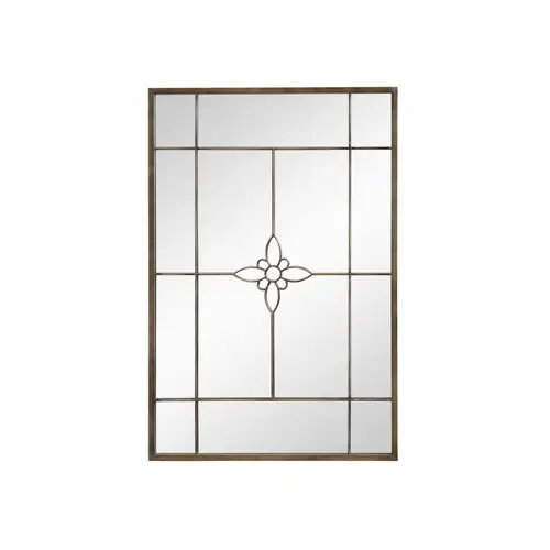 Chic Antique - Spejl med blomst - 120x80 cm