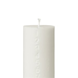 Ferm Living - Pure Adventslys - Snow white