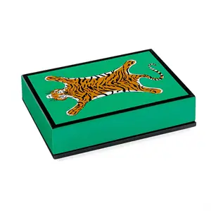 Jonathan Adler - Kortsæt - Tiger - Grøn