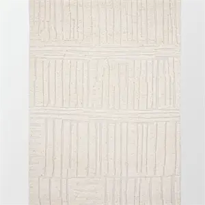 Tell Me More - Sandnes wool carpet 200x300 - white