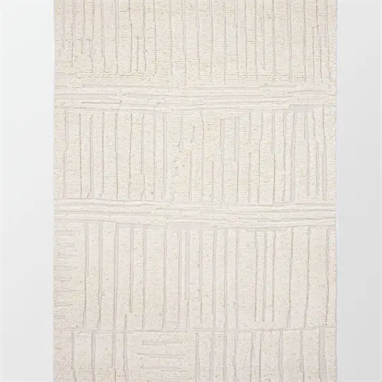 Tell Me More - Sandnes wool carpet 200x300 - white