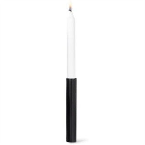 55° N - Slim Light lysetage sort - Højde 17 cm