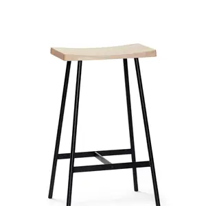 Andersen furniture - HC2 Barstol - Eg, sort stel