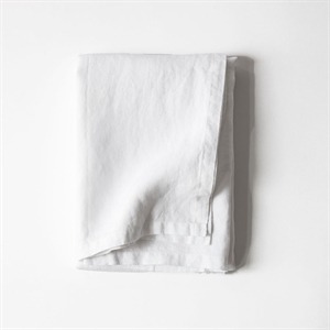 Tell Me More - Table cloth linen 145x270 - bleached white