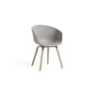HAY stol - AAC22 - Ben i matlakeret eg/skal i concrete grey
