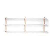 Gejst - Nivo D, shelf large - Lys eg/hvid