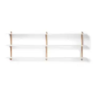 Gejst - Nivo D, shelf large - Lys eg/hvid