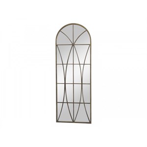 Chic Antique - Spejl med bue i messing