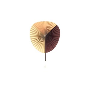 Broste Copenhagen - Fan - Saba - Multi color 2 - W77xL60 cm