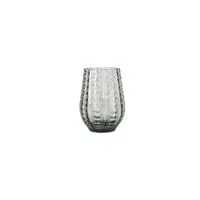 Specktrum - Twisted Drinking Glass, grey